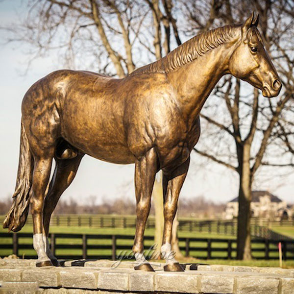the great bronze horses copper horse sculpture