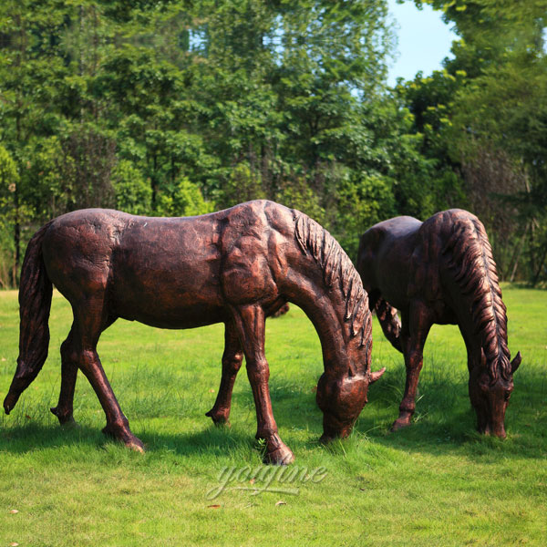 large bronze horse statue sculptors who specialized in horse breeds