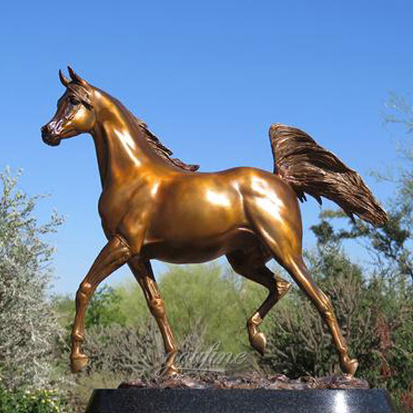 large jumping horse bronze statue large leather horse statue