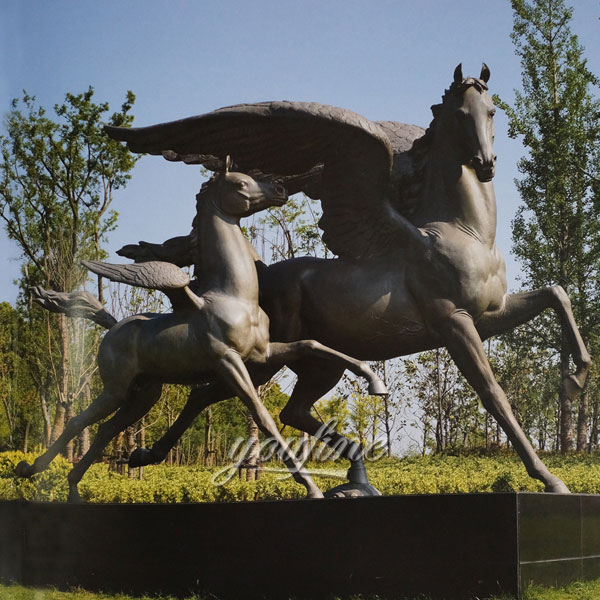 bronze horse figure life size equestrain statue