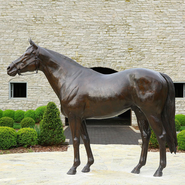 bronze riding horse statue life size horse scupture