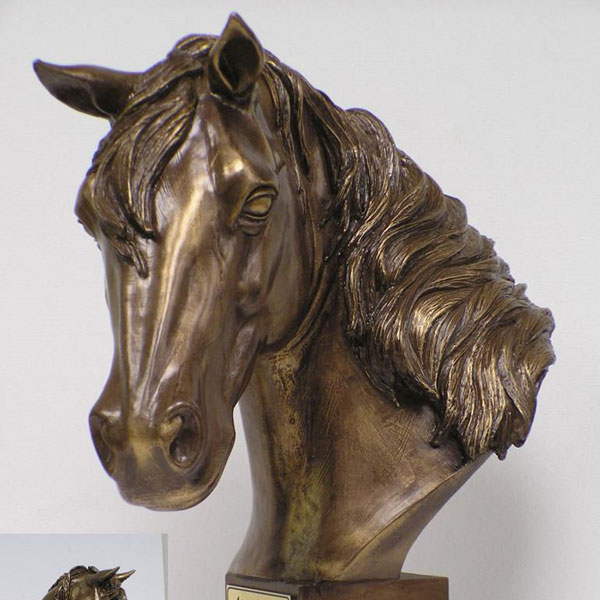vintage bronze horse statue wild horse statue