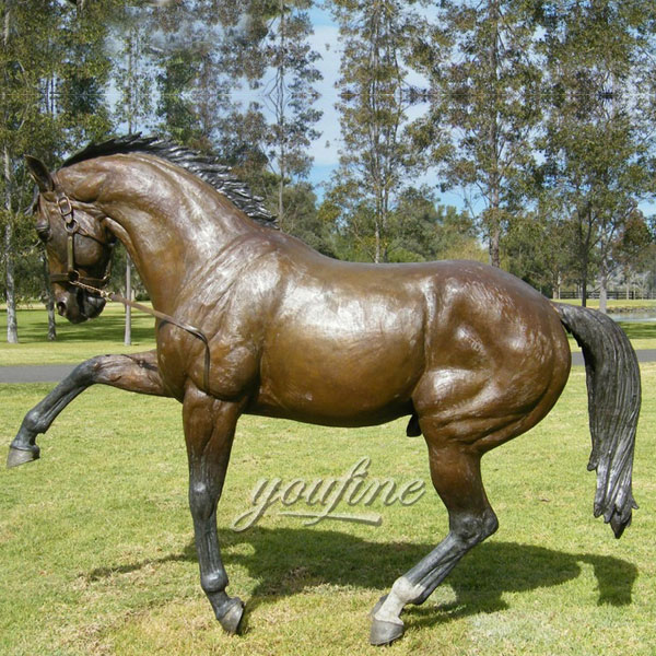 Life Size Bronze Horse Statue Washington decor With Directly Foundary for sale