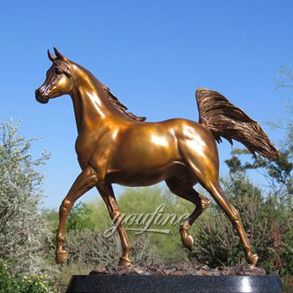 Race large bronze horse statues for sale
