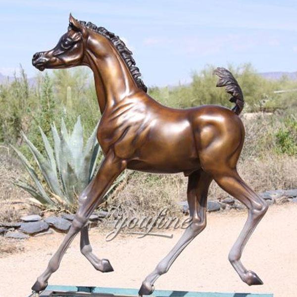 Statue of bronze prancing horse outdoor for sale
