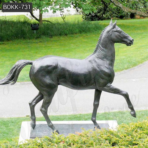 Hot Selling Outdoor Bronze Horse Figurines Statues for Sale