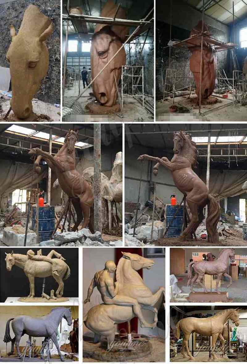 bronze horse statues for sale