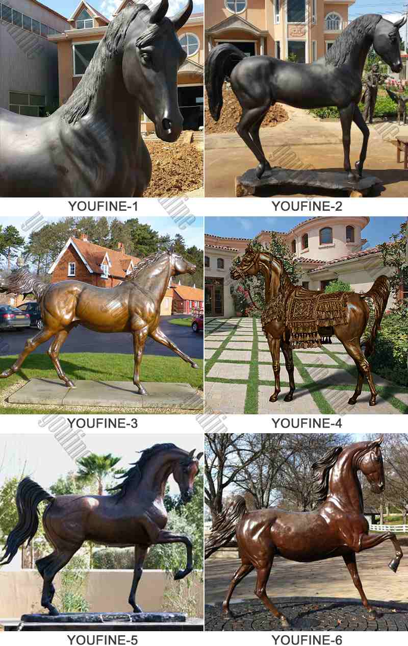 outdoor Bronze Horse Statue for sale