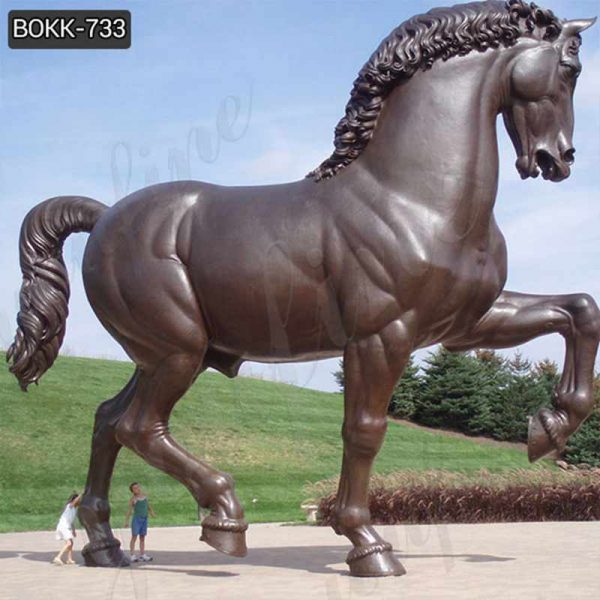 Outdoor Giant Bronze Horse Statue for Sale