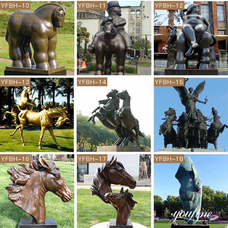 Bronze horse statue for sale