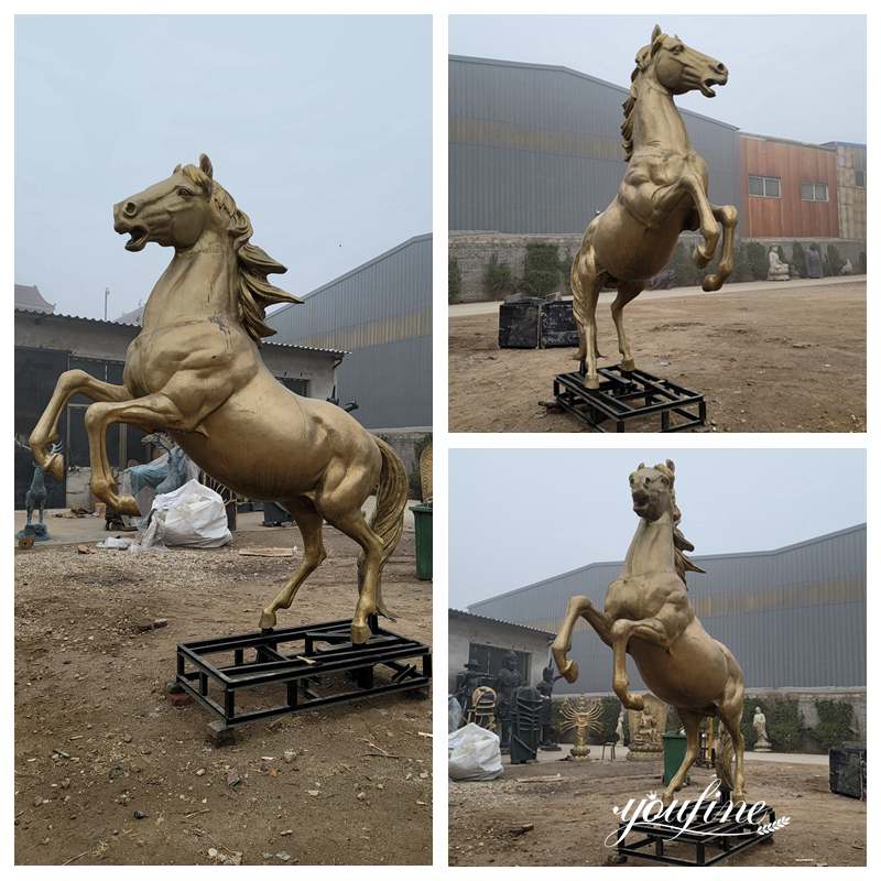 antique bronze horse statues for sale