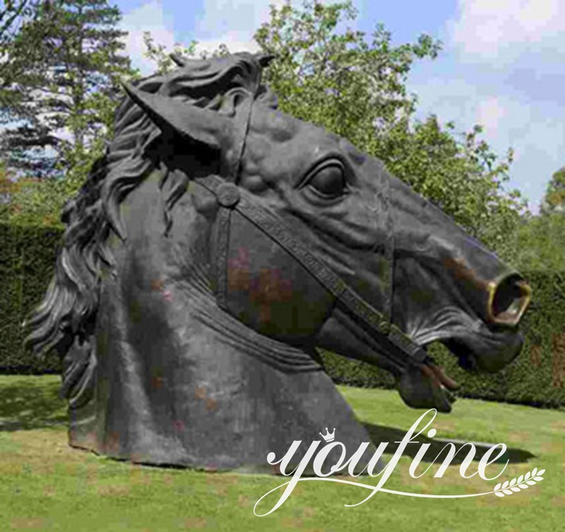 horse head sculpture for sale-YouFine Sculpture 4