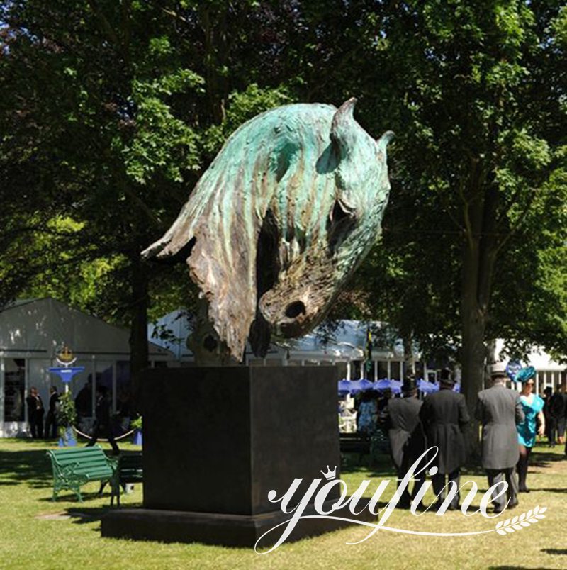 horse head sculpture for sale-YouFine Sculpture