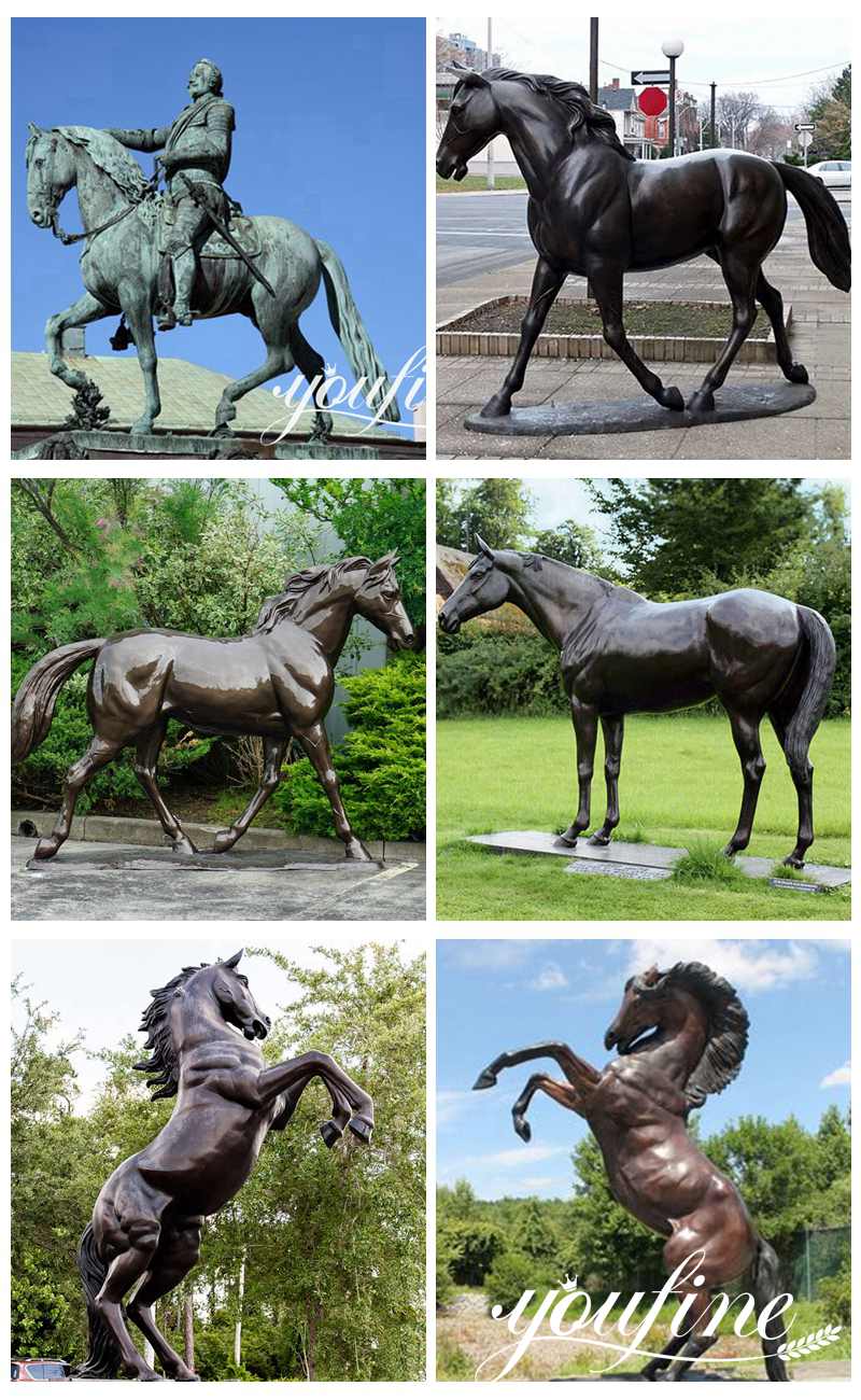 life size horse sculptures for sale-1